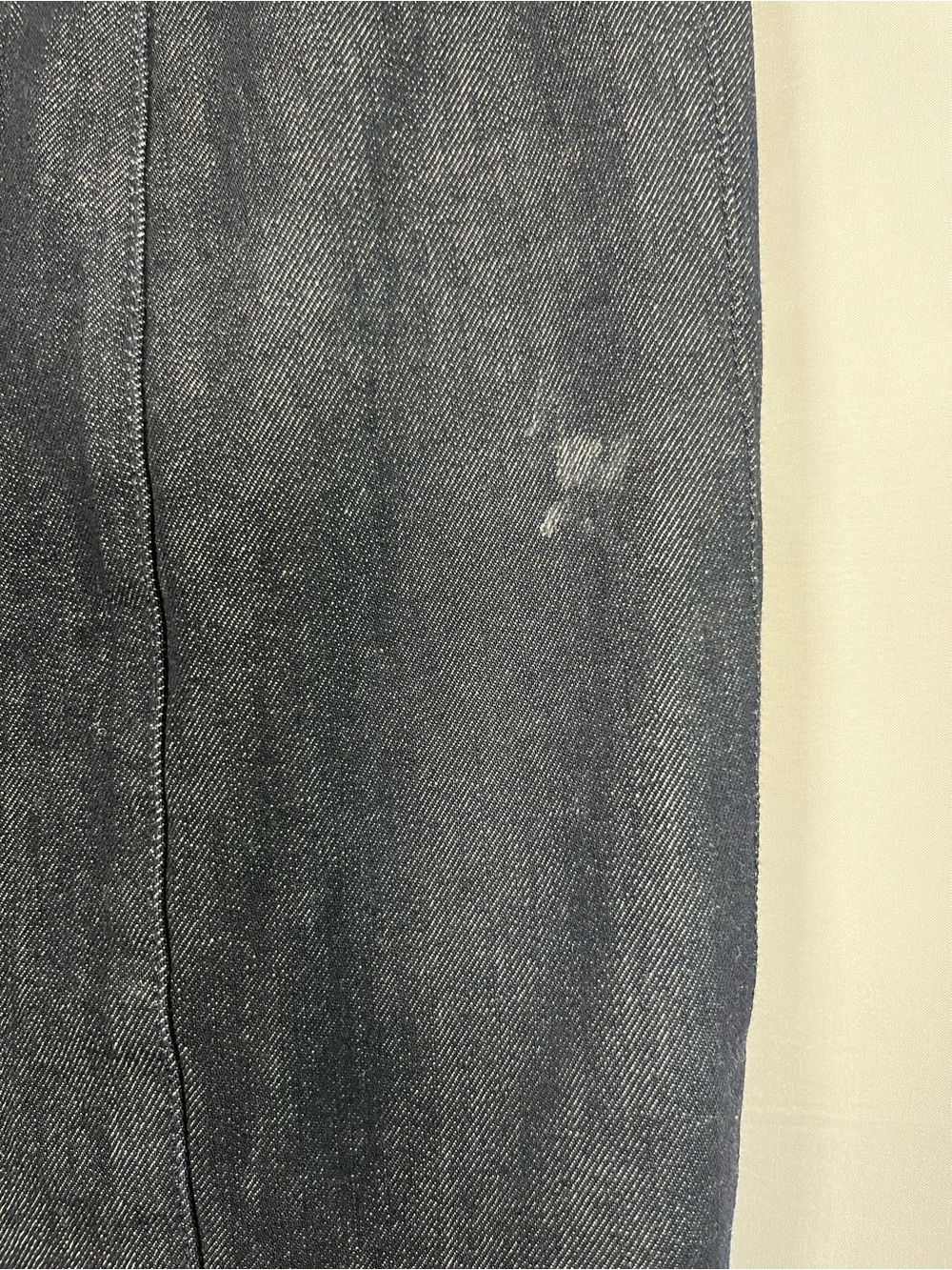 The row cotton blend denim mini skirt size small - Picture 4 of 4